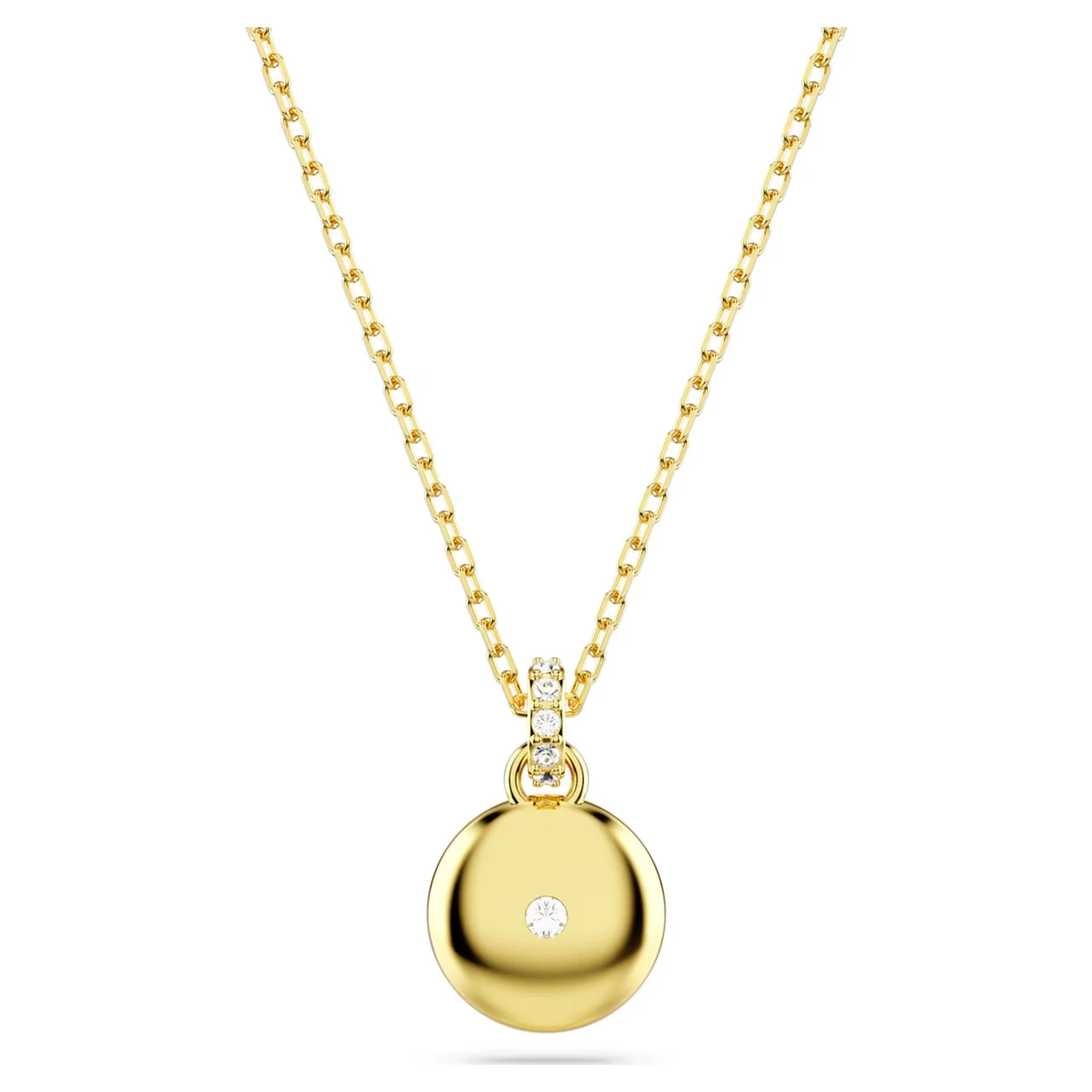 Meteora Pendant, White, Gold-Tone Plated 5683443 | Swarovski 4 Meteora Pendant, White, Gold-Tone Plated 5683443 | Swarovski - Image 4