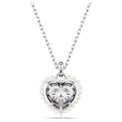 Hyperbola Pendant, Heart, White, Rhodium Plated 5684386 | Swarovski 9 Hyperbola Pendant, Heart, White, Rhodium Plated 5684386 | Swarovski -four seasons jewelry shop 36bdcfa5 e3b4 5562 ad7f a9149decc40e 23451.1704435721