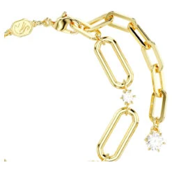 Constella Bracelet, White, Gold-Tone Plated 5683359 | Swarovski -four seasons jewelry shop 39069d13 306a 5fb7 a607 9ae0ac40d363 13366.1706018897