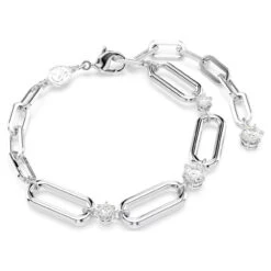Constella Bracelet, White, Rhodium Plated 5683353 | Swarovski