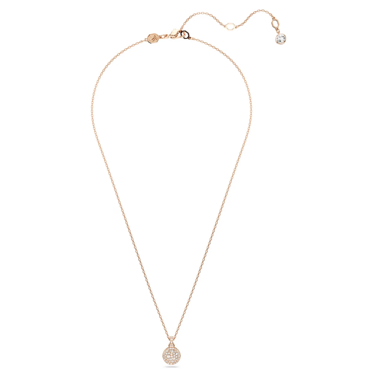 Meteora Pendant, White, Rose Gold-Tone Plated 5683450 | Swarovski 2 Meteora Pendant, White, Rose Gold-Tone Plated 5683450 | Swarovski - Image 2