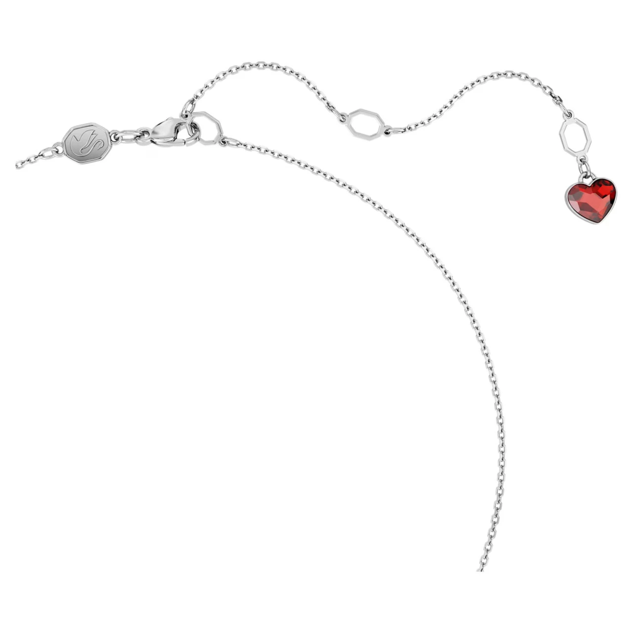 I LOVE NY Pendant, Red, Rhodium Plated 5687027 | Swarovski 3 I LOVE NY Pendant, Red, Rhodium Plated 5687027 | Swarovski - Image 3