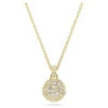 Meteora Pendant, White, Gold-Tone Plated 5683443 | Swarovski