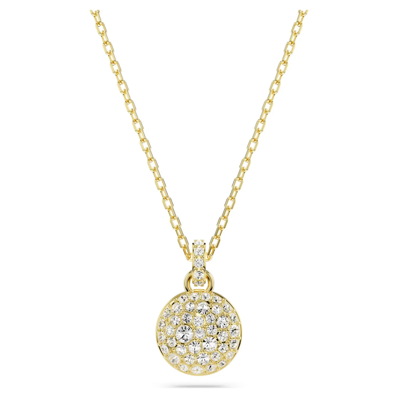 Meteora Pendant, White, Gold-Tone Plated 5683443 | Swarovski 1 Meteora Pendant, White, Gold-Tone Plated 5683443 | Swarovski