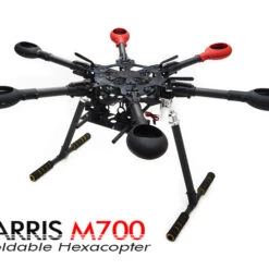 ARRIS M700 Foldable Carbon Fiber Hexacopter Frame W/ Retractable Landing Skid