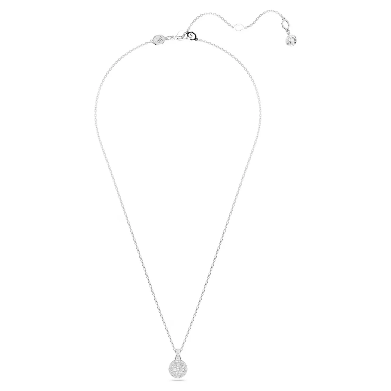 Meteora Pendant, White, Rhodium Plated 5683446 | Swarovski 2 Meteora Pendant, White, Rhodium Plated 5683446 | Swarovski - Image 2