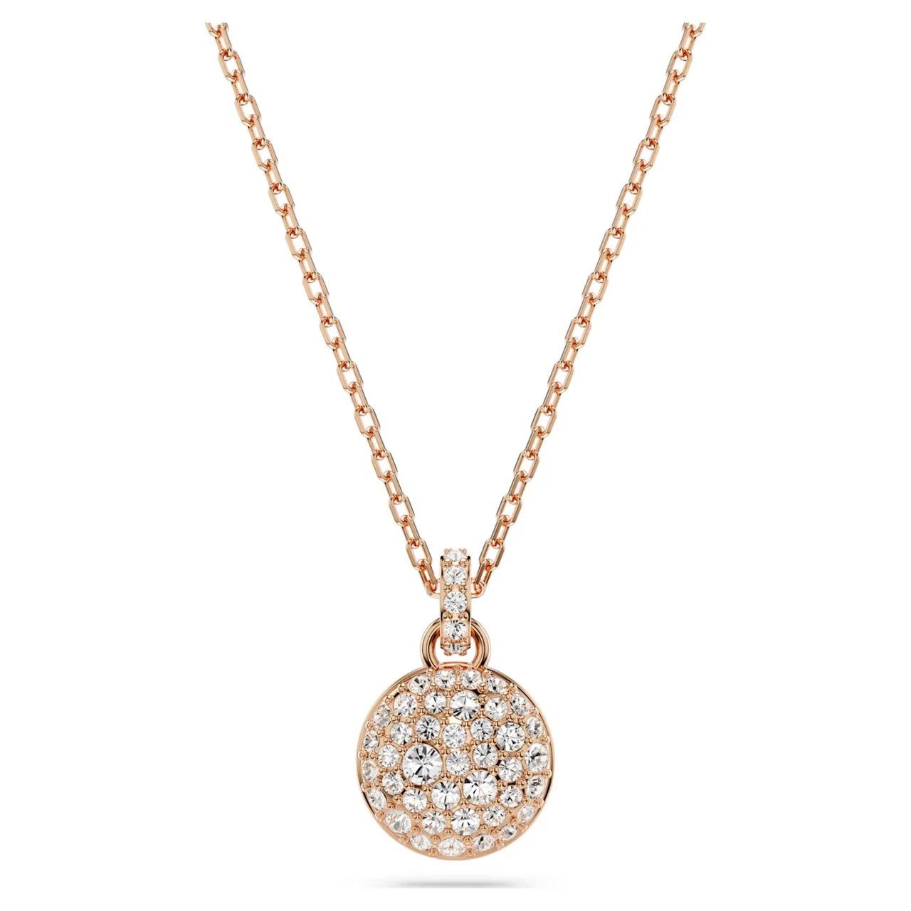 Meteora Pendant, White, Rose Gold-Tone Plated 5683450 | Swarovski 1 Meteora Pendant, White, Rose Gold-Tone Plated 5683450 | Swarovski