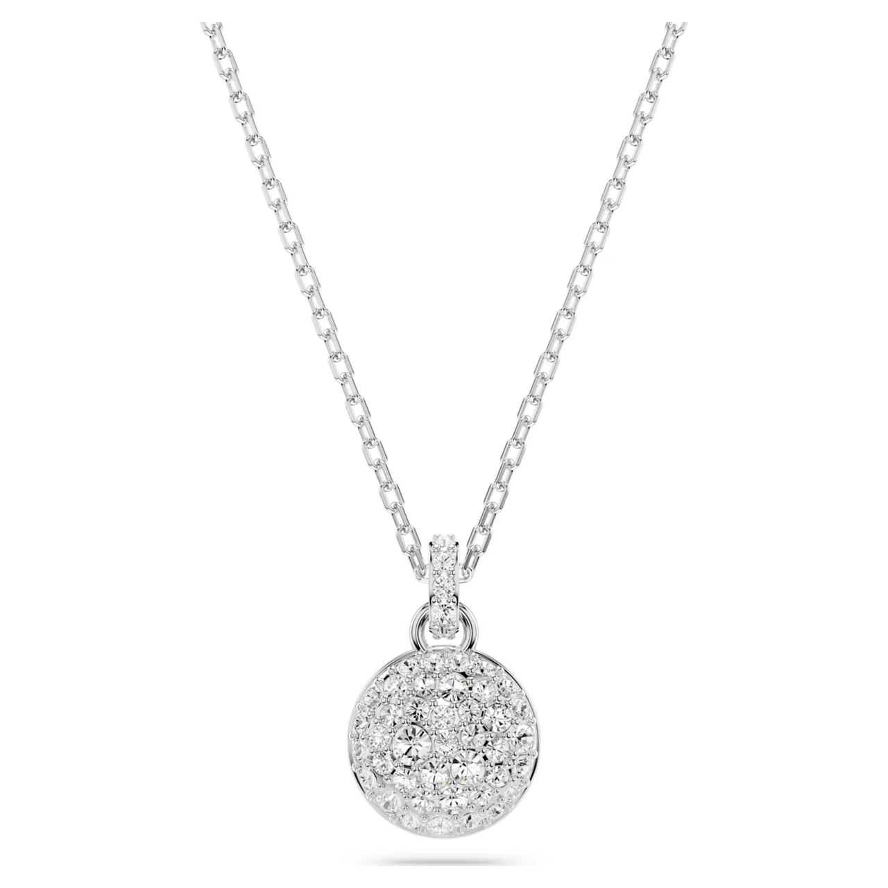 Meteora Pendant, White, Rhodium Plated 5683446 | Swarovski 1 Meteora Pendant, White, Rhodium Plated 5683446 | Swarovski