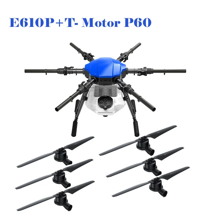 ARRIS E610P 6 Axis 10L Farm Drone Agriculture Spraying Drone With T-Motor P60 Power System 1 ARRIS E610P 6 Axis 10L Farm Drone Agriculture Spraying Drone With T-Motor P60 Power System