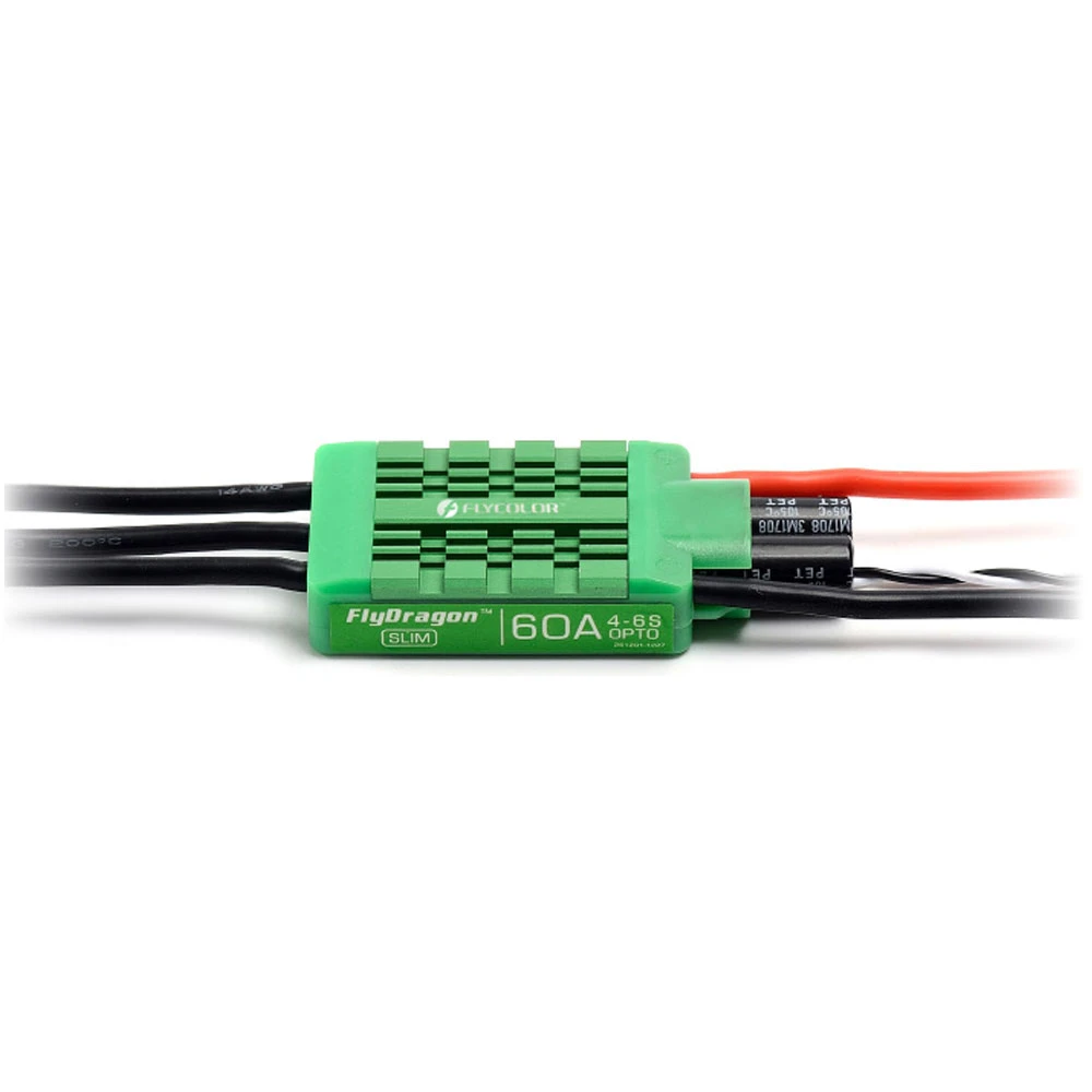 Flycolor Flydragon Slim 60A 2-6S Brushless ESC 1 Flycolor Flydragon Slim 60A 2-6S Brushless ESC