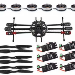 TAROT FY680 PRO Carbon Fiber Hexa-copter Super Combo (Not Assembled)