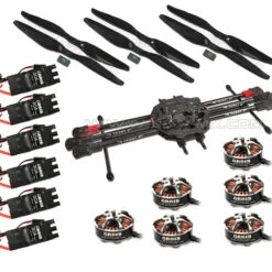 TAROT FY690 Carbon Fiber Hexa-copter Super Combo (Not Assembled)
