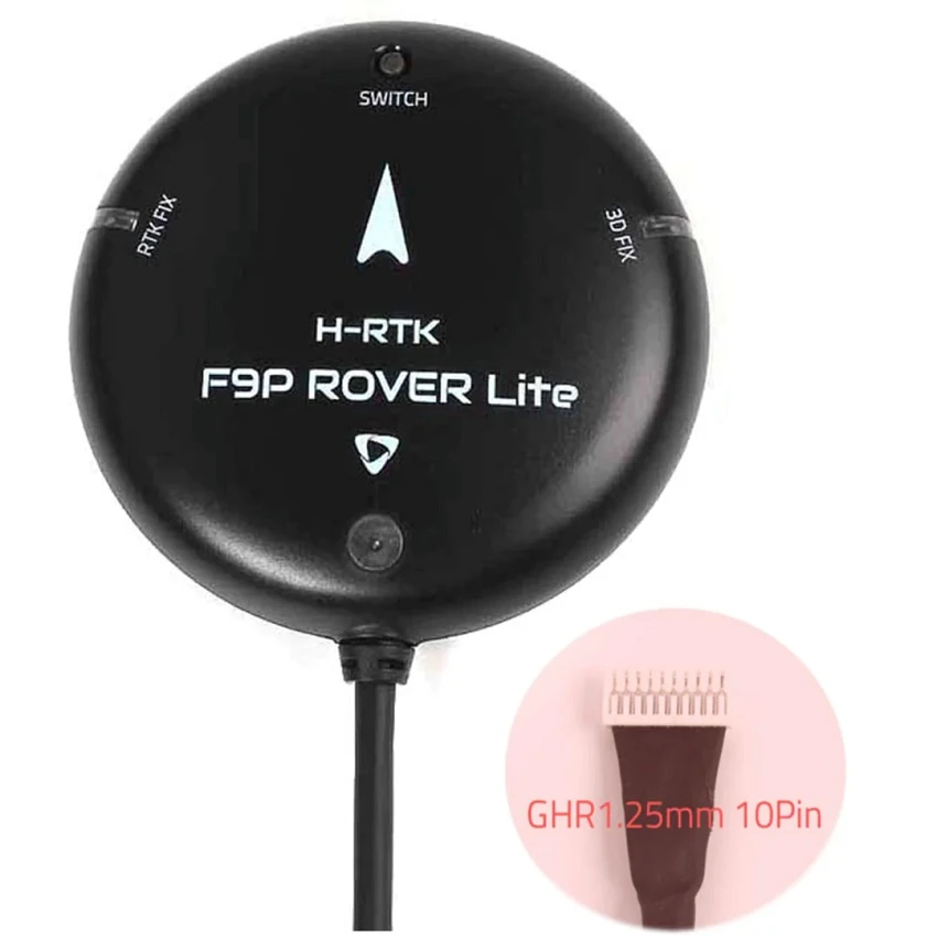 Holybro H-RTK F9P Rover Lite H-RTK F9P Helical H-RTK F9P Base GNSS GLONASS Galileo BeiDou For PIX Flight Controller 2 Holybro H-RTK F9P Rover Lite H-RTK F9P Helical H-RTK F9P Base GNSS GLONASS Galileo BeiDou For PIX Flight Controller - Image 2