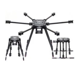 Lji ZD850 6-Axis 850mm Carbon Fiber Umbrella Folding Hexacopter Frame With Landing Gear