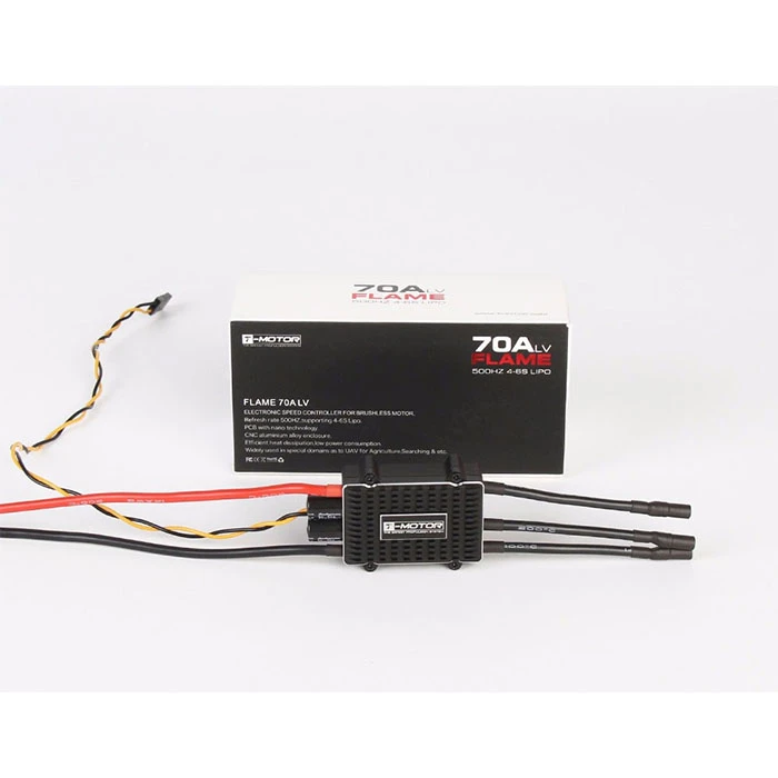 T-motor FLAME 70A LV 4-6S Brushless ESC For T-motor MN5208 MN5212 U8 4 T-motor FLAME 70A LV 4-6S Brushless ESC For T-motor MN5208 MN5212 U8 - Image 4