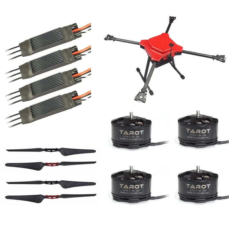 Tarot 4 Axis 770mm RC Quadcopter Horizontal Folding Drone TL4Q770 Super Combo (Not Assembled) 1 Tarot 4 Axis 770mm RC Quadcopter Horizontal Folding Drone TL4Q770 Super Combo (Not Assembled)