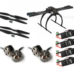 Tarot TL65B02 Foldable Carbon Fiber Quadcopter Super Combo (Not Assembled)