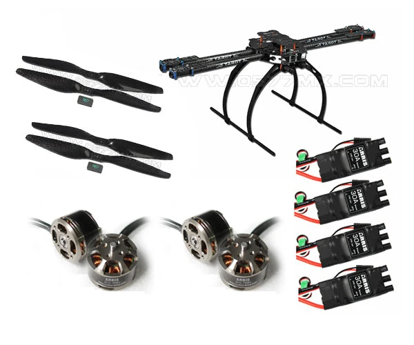 Tarot TL65B02 Foldable Carbon Fiber Quadcopter Super Combo (Not Assembled) 1 Tarot TL65B02 Foldable Carbon Fiber Quadcopter Super Combo (Not Assembled)