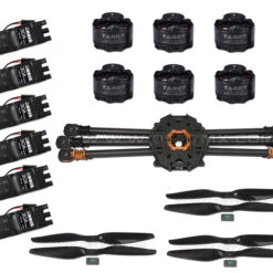 Tarot TL810A Carbon Fiber Hexa-copter Super Combo (Not Assembled)