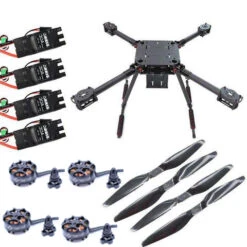 ZD550 Pro 550mm 4 Axis Carbon Fiber Umbrella Folding Quadcopter Combo With Motor ESC Propeller