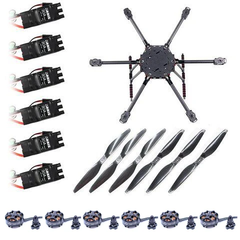 ZD700 PRO 700MM 6 Axis Carbon Fiber Umbrella Folding Hexacopter Combo With Motor ESC Propeller 1 ZD700 PRO 700MM 6 Axis Carbon Fiber Umbrella Folding Hexacopter Combo With Motor ESC Propeller