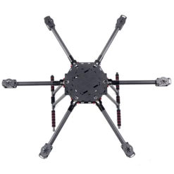 ZD700 PRO 700MM 6 Axis Carbon Fiber Umbrella Folding Hexacopter Frame Kit With Landing Gear